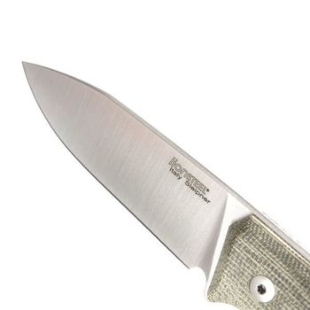B35.CVG Lionsteel "B35" micarta fixed knife