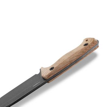 Lionsteel "T6" natural micarta T6B.3V.CVN fixed knife