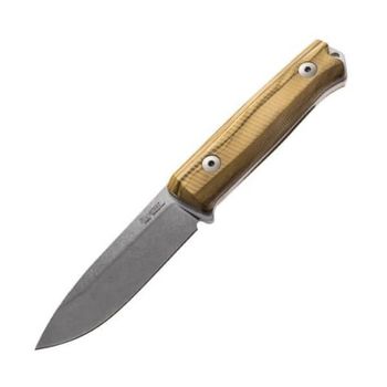 B40.UL Lionsteel "B40" olive wood fixed knife