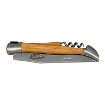 3732 Laguiole folding knife G. David olive 2 pieces
