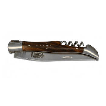 4032 Klappmesser Laguiole G. David Nussbaum mit Korkenzieher