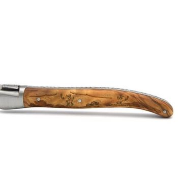 4112.C Couteau pliant Laguiole G. David motifs cerfs