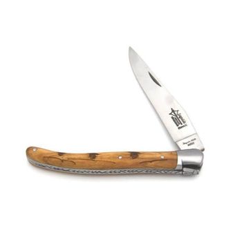 4112.B Couteau pliant Laguiole G. David motifs bécasses