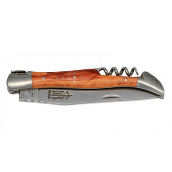 4272 Couteau pliant Laguiole G. David bois de rose avec tire-bouchon