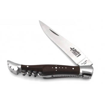 4432 Laguiole folding knife G. David Wengé with corkscrew