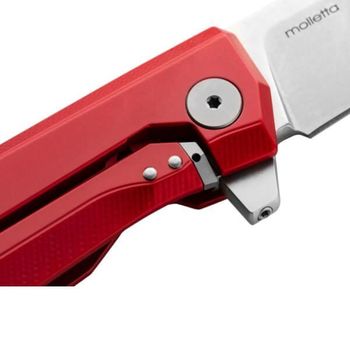 MT01A.RS Lionsteel Klappmesser "Myto" Aluminium mit Spannwerkzeug