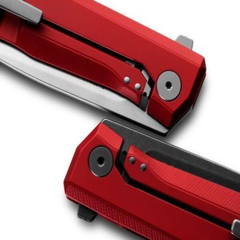 MT01A.RS Lionsteel Klappmesser "Myto" Aluminium mit Spannwerkzeug