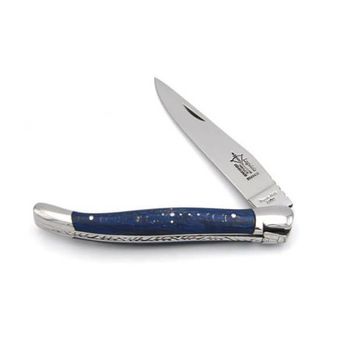 4812 Klappmesser Laguiole G. David Buche blau