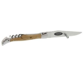 5272 Laguiole folding knife G. David folding knife in chestnut and corkscrew