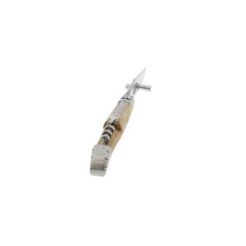 5272 Laguiole folding knife G. David folding knife in chestnut and corkscrew