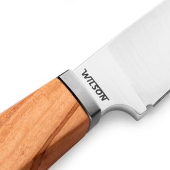 WL1.UL Lionsteel "Willy" olive fixed knife