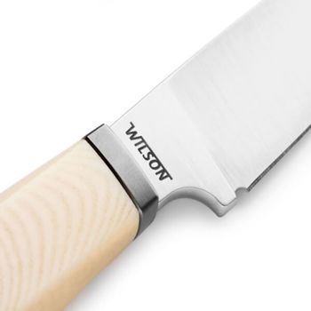 WL1.WL Lionsteel "Willy" micarta fixed knife