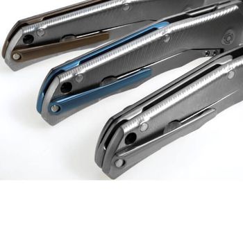 TRE.FC Klappmesser Lionsteel "TRE" Titanium Grau und Kohlefaser