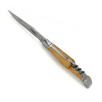 6212 Laguiole folding knife G. David juniper with corkscrew