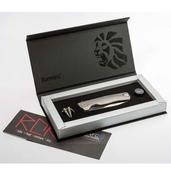ROK.G Lionsteel "ROK" Titanium folding knife