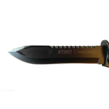 AIT16021 Aitor Commando Black survival knife