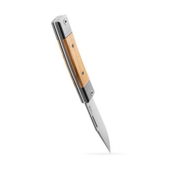 BM2.UL Lionsteel "Bestman" olive wood folding knife