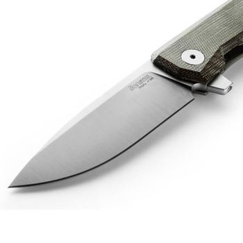MT01.CVG Lionsteel Klappmesser "Myto" Titanium/Micarta