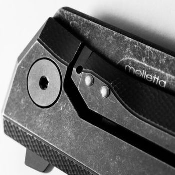 MT01B.BW Lionsteel Klappmesser "Myto" Titanium Blackwash