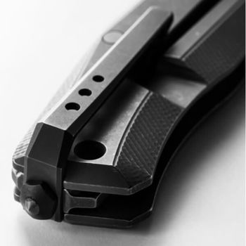 MT01B.BW Lionsteel Klappmesser "Myto" Titanium Blackwash