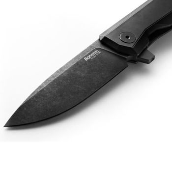 MT01B.BW Lionsteel Klappmesser "Myto" Titanium Blackwash