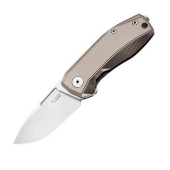 NA01.BR Lionsteel Klappmesser "Nano" Titan Bronze