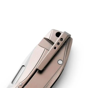 NA01.BR Lionsteel Klappmesser "Nano" Titan Bronze