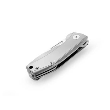 NA01.GY Lionsteel Klappmesser "Nano" Titanium grau