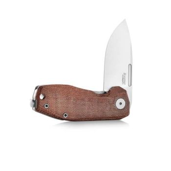NA01.CVN Lionsteel Klappmesser "Nano" Micarta