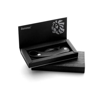 LE1A.RB Lionsteel Karambit Klappmesser aus der "L.E.ONE"-Reihe Aluminium