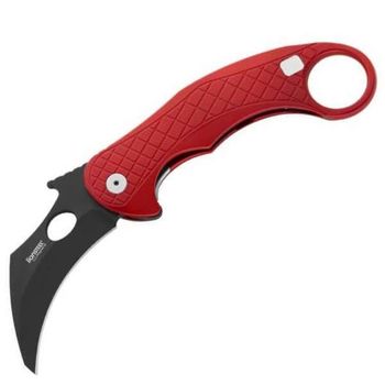 LE1A.RB Lionsteel Karambit Klappmesser aus der "L.E.ONE"-Reihe Aluminium
