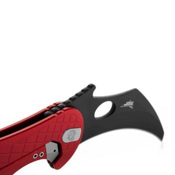LE1A.RB Lionsteel Karambit Klappmesser aus der "L.E.ONE"-Reihe Aluminium