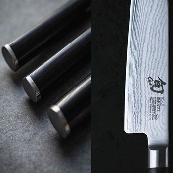 DM.0704 Kai Shun Damascus Japanese slicing knife