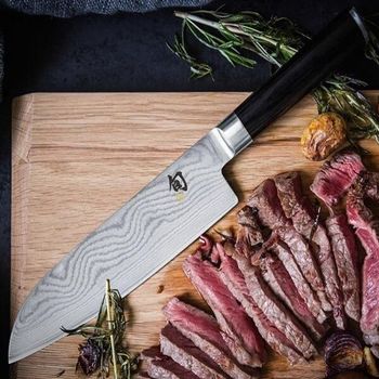 DM.0704 Kai Shun Damascus Japanese slicing knife
