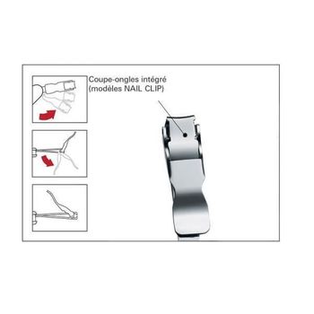 0.6463 Couteaux suisse Victorinox Nail Clip 580