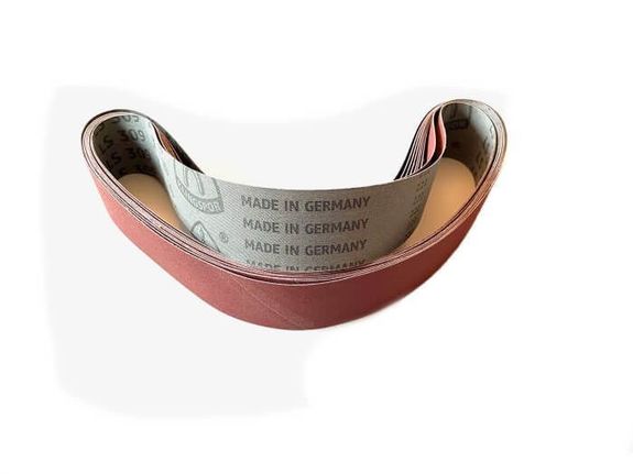 Carbure de silicium 60/80/120 bandes abrasives en oxyde d'aluminium 110mm bandes Carbure de silicium 60/80/120 bandes abrasives en oxyde d'aluminium 110mm bandes