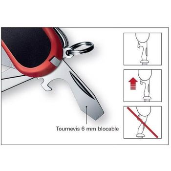 2.3913.SC Victorinox Swiss Pocket Knife Evogrip S17 red