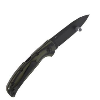 598711 Herbertz G10 pocket knife green and black