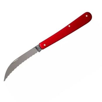0.7830.11 Couteau de boulanger Victorinox Alox lisse rouge