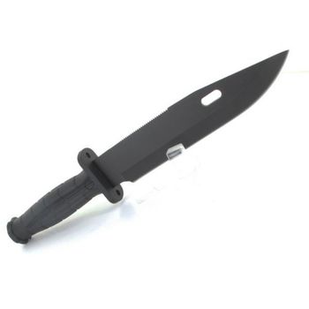 532613 Couteau fixe Herbertz noir