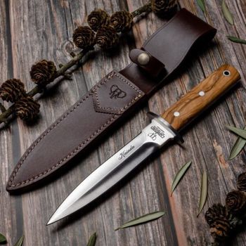 C261L Cudeman Kainda hunting knife 165mm Olive wood