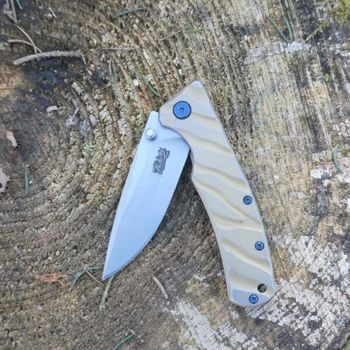 HE.53019 Herbertz Selektion pocket knife in gold-plated stainless steel