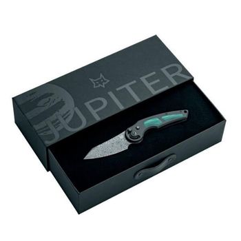 FX.555DM Fox "JUPITER" Damast Klappmesser