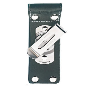 4.0520.31 Etui pour couteau suisse Victorinox 6 à 14 pièces en cuir noir et clip