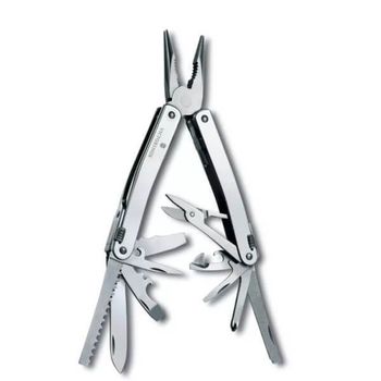 3.0224.L Swisstool Victorinox Spirit X mit Lederetui