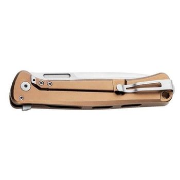 SK01.BR Klappmesser Lionsteel "Skinny" bronzefarben