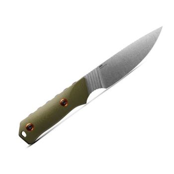 BEN15600-01 Couteau de chasse fixe Benchmade Raghorn®️ lame satinée