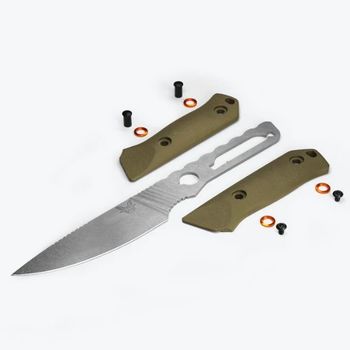 BEN15600-01 Benchmade fixed hunting knife Raghorn®️ satin-finish blade