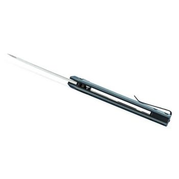 BU0838BLS Couteau automatique Buck Deploy Bleu Wharncliffe