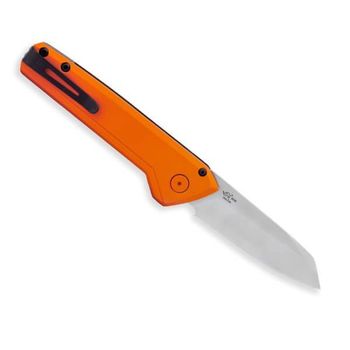 BU0838ORS Couteau automatique Buck Deploy Orange Wharncliffe